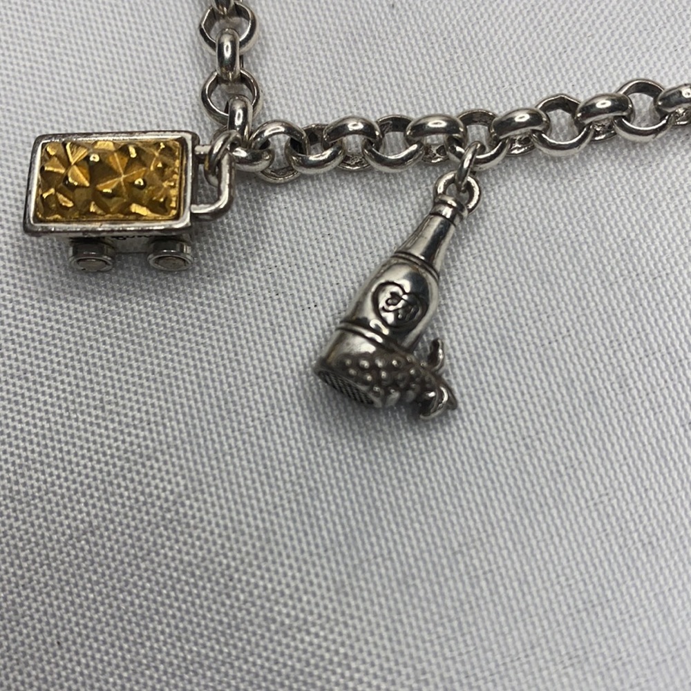 Brighton California charm Bracelet 8 1/2" - Picture 5 of 9